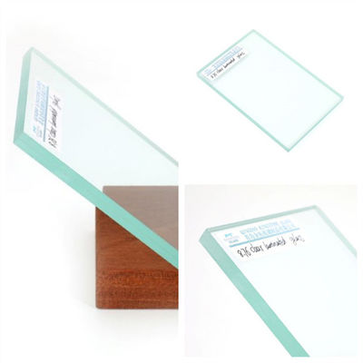 6.76mm / 8.76mm cristal laminado insonorizado transparente de grado A para ventanas / puertas