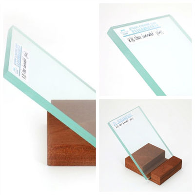 5 mm + 5 mm transparente transparente de vidrio flotante laminado tamaño y grosor personalizados