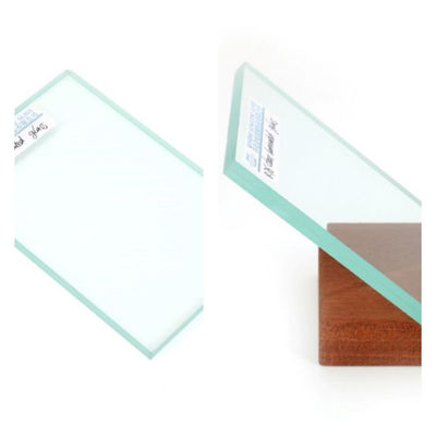 Vidrio laminado resistente a los impactos de 5+5 mm para ventanas / puertas / cortinas