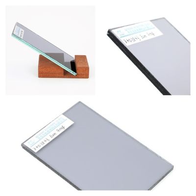 Vidrio laminado de seguridad de 3+3MM Euro gris A prueba de explosión Alta transparencia