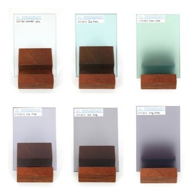 Vidrio de seguridad de color de 6,38 mm hecho con vidrio flotante y PVB de alta durabilidad