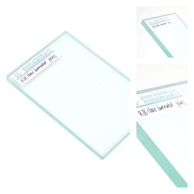 Vidrio laminado a prueba de balas resistente a los huracanes 8.76 mm - 25.52 mm de espesor