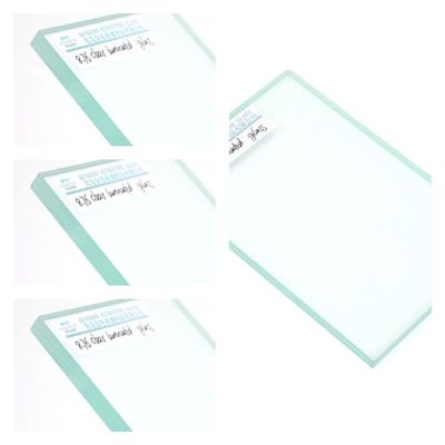 Seguridad arquitectónica Vidrio flotante laminado para estructuras transparentes Ventana / puerta