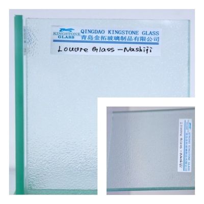 5 mm de espesor de vidrio transparente de luva Rectángulo de la ventana de vidrio de panel de celosía