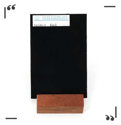 Solución de vidrio laminado de seguridad de gran tamaño Color gris PVB para las necesidades del proyecto